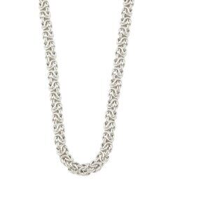 MILOR SILVER Silver Made In Italy Sterling Silver Byzantine Chain Necklace